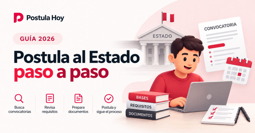 Guía postular al estado